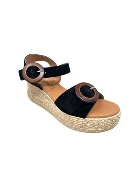 Espadrilky Eva Frutos čierna