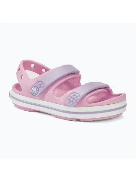 Детски сандали Crocs Crocband Cruiser balerina/lavender розово