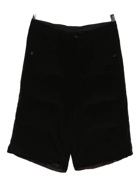 Zateplené kraťasy Yohji Yamamoto černé