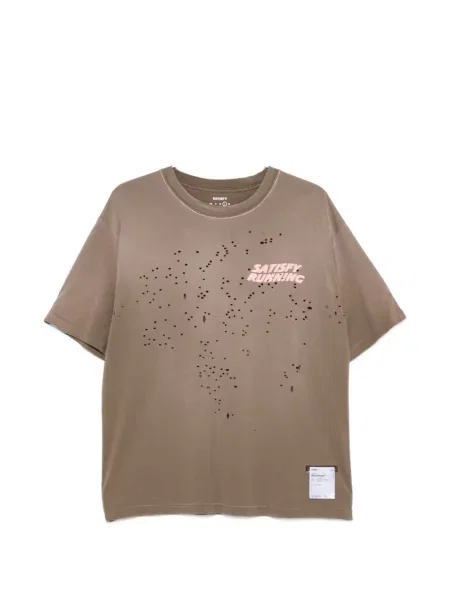 Tricou Satisfy zdrențuiți maro