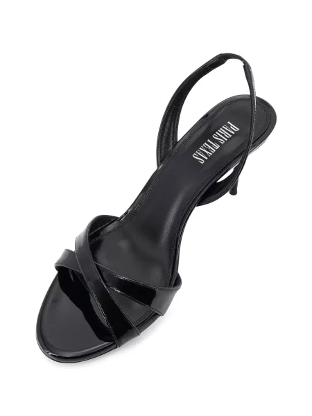 Sandale Paris Texas slingback negru