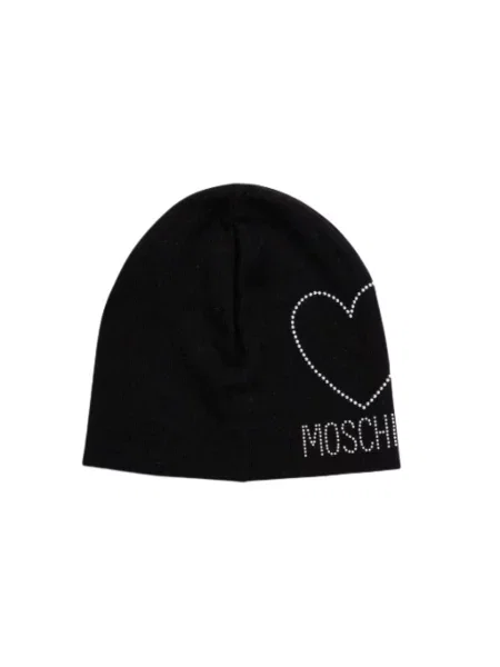 Czapka Moschino czarna