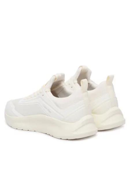 Calvin Klein Sportcipők Light Runner Sock Mesh Lycra Krém bézs