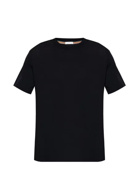 Tricou Paul Smith de lână albastru
