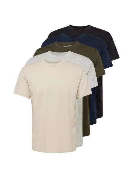 ABOUT YOU Tricou Peter bleumarin / verde negru