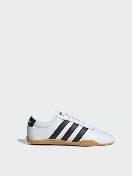Кожаные кроссовки Adidas белые