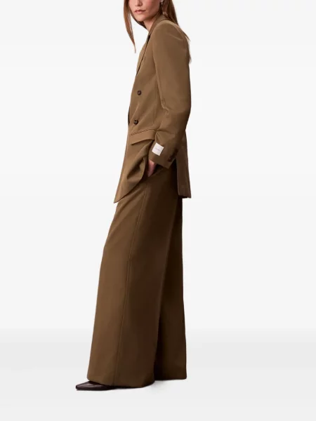 Pantaloni Calvin Klein maro