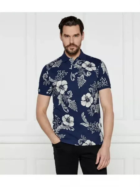 POLO RALPH LAUREN Tenisz póló | Custom slim fit kék