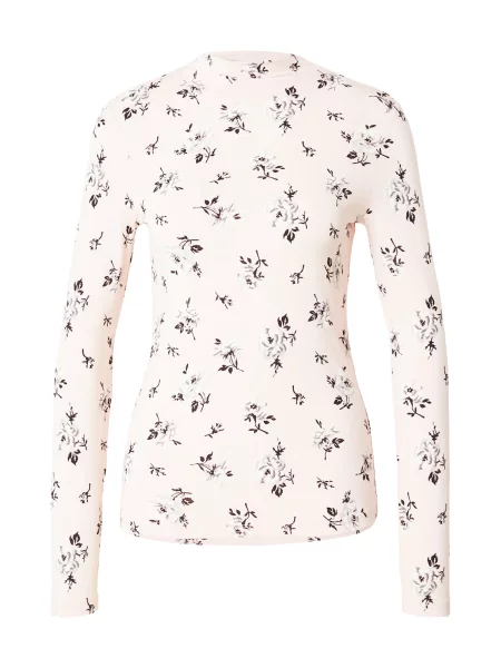 & Other Stories Tricou gri / rosé negru