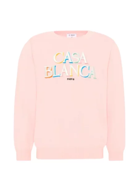 Sweter dziecięcy Casablanca różowy
