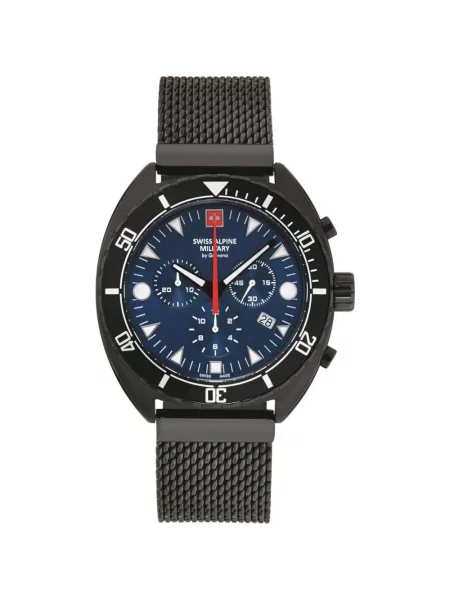 Lniany zegarek Swiss Alpine Military szary