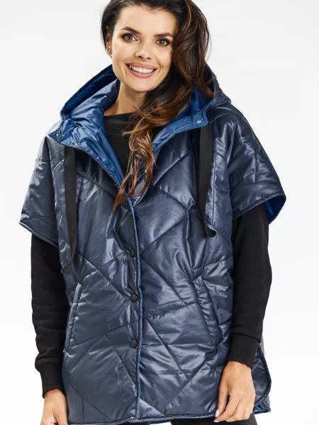 Vestă Awama albastru