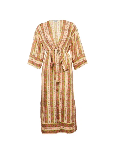 Rochie midi Sandro cu dungi