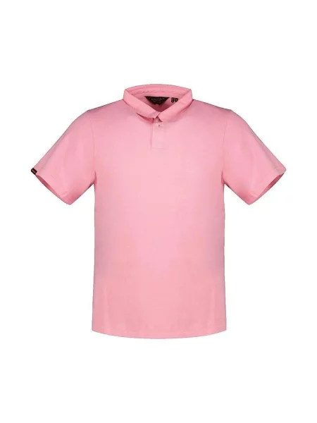 Tricou polo Superdry din jerseu roz