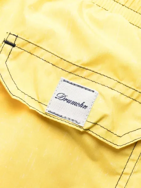 Долнища на бански Drumohr бродирани жълто