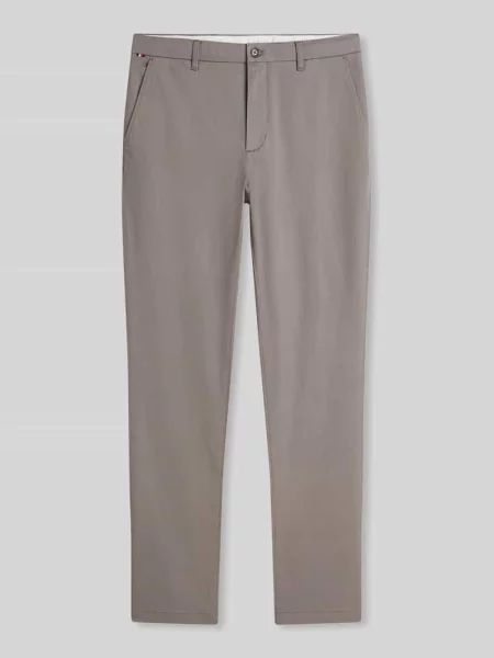 Chinos o kroju slim fit z mieszanki bawełny model BLEECKER' Tommy Hilfiger