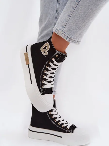 Кецове Boto на платформе черно