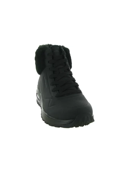 Botki Skechers wsuwane czarne