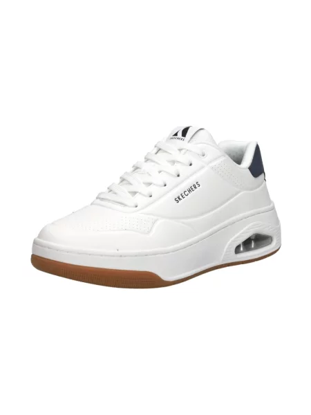 Sneakersy Skechers skórzane białe