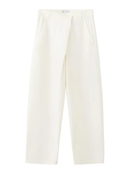 MANGO Pantaloni PHOEBE' alb