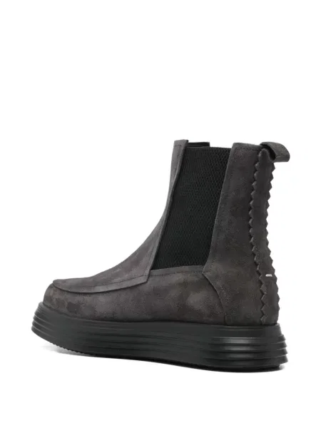 Botine The Antipode din piele de căprioară gri