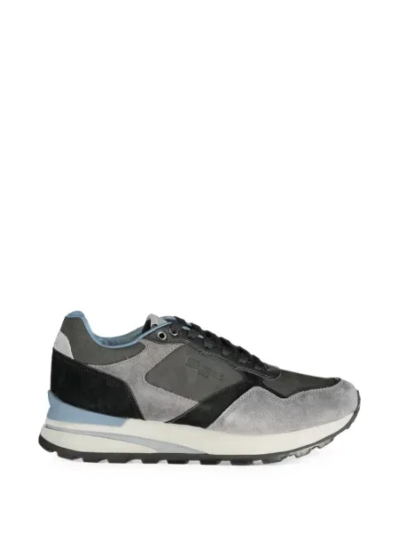Sneakerși Blauer din piele de căprioară gri