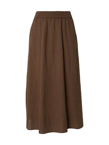 ONLY Fustă ONLTIZANA' maro