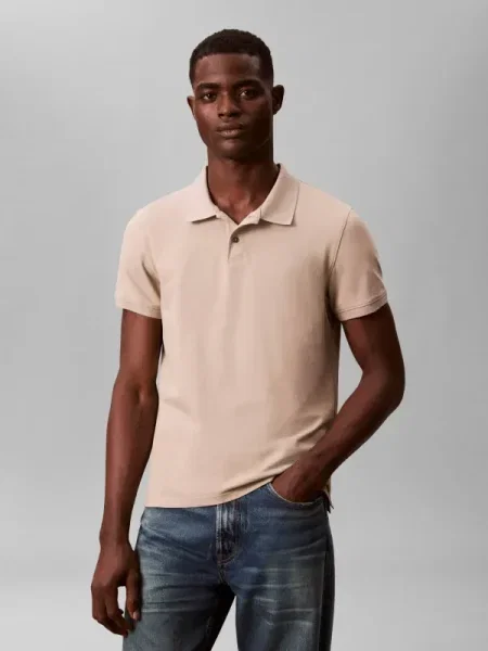 Calvin Klein Polo | | pique bej