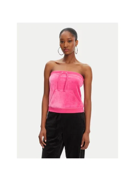 Juicy Couture Top Heritage Slim Fit roza