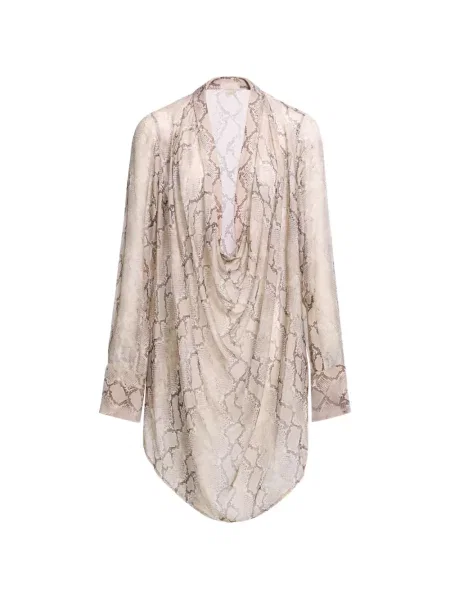 Bluză Elie Saab cu imagine drapată