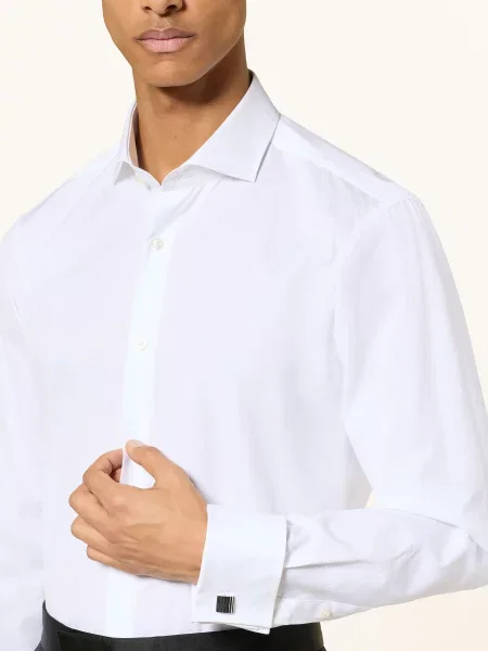 Boss Koszula Joe Regular Fit weiss biała
