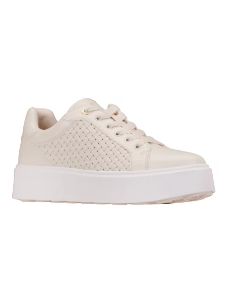 Sneakersy Michael Kors skórzane beżowe