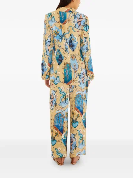 Pantaloni Farm Rio cu model floral