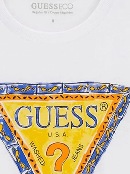 Детская футболка Guess белая