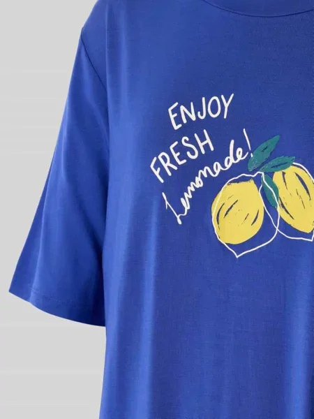 Schiesser Koszula Nocna blau niebieska