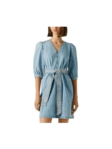 Sukienka jeansowa Pepe Jeans niebieska