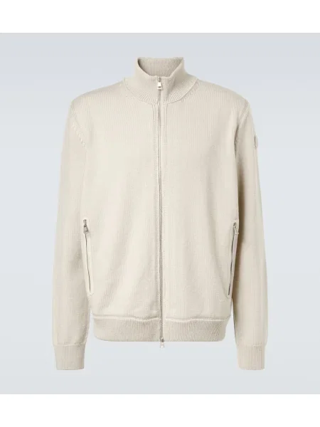 Pulover Moncler de lână bej