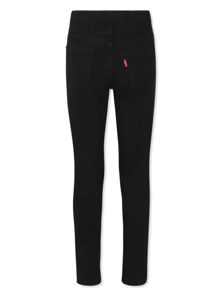 Jeansy skinny dziecięce Levi's czarne