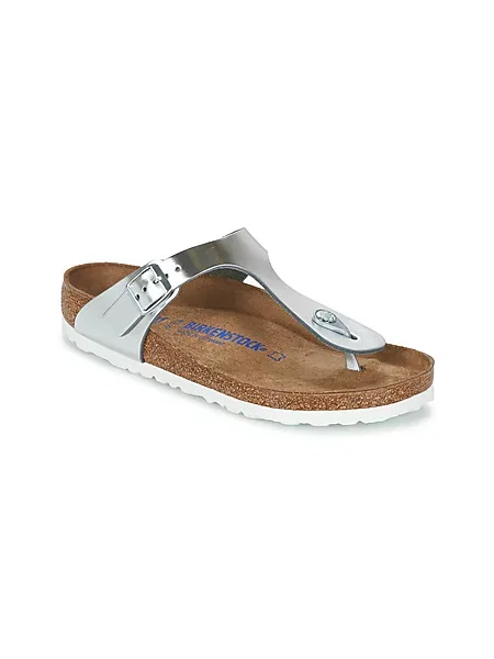 Japonke Birkenstock srebrna