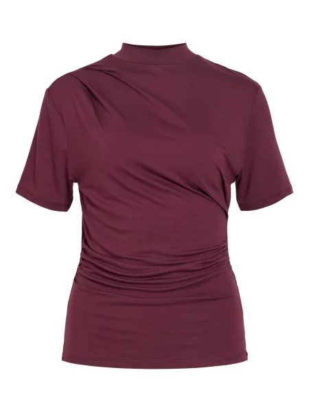 VILA Tricou VIPINNA rodie roșu
