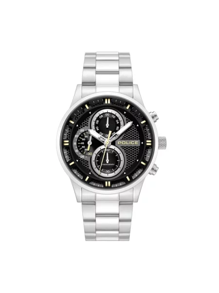 POLICE Analogové hodinky Duo-time watch Levuka' černá