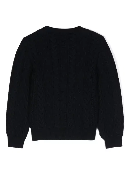 Sweter dziecięcy Versace niebieski