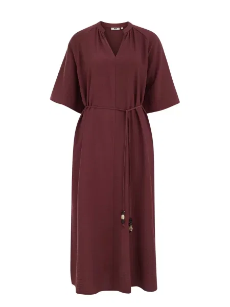 WE Fashion Ruha burgundi vörös