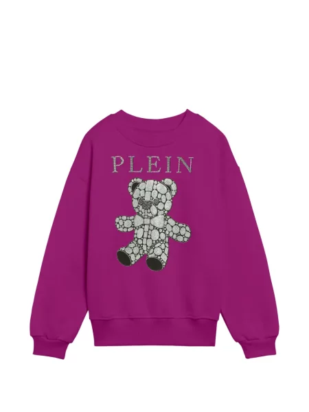 Bluza dziecięca Philipp Plein fioletowa