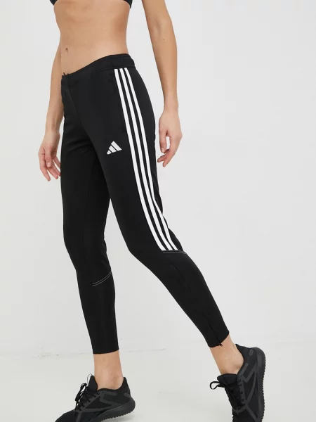 Adidas Performance spodnie treningowe Tiro 23 czarny z aplikacją białe