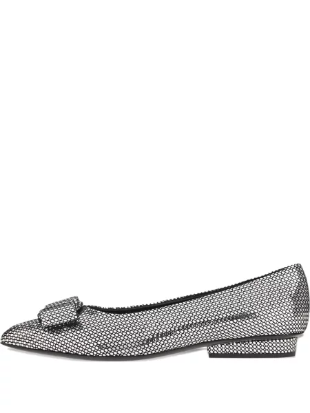 Balerini Ferragamo cu funde negru