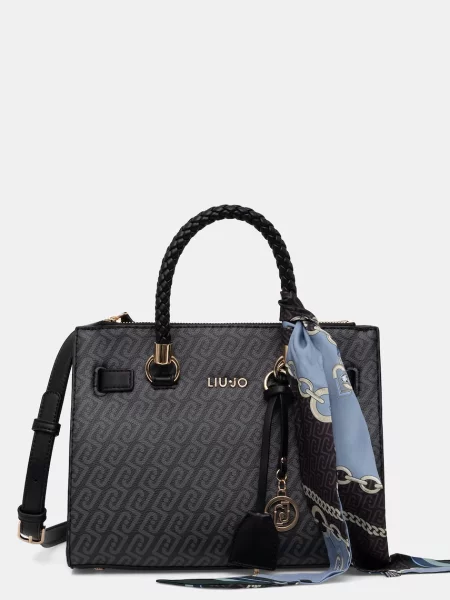 Rucsac Liu Jo cu strasuri negru