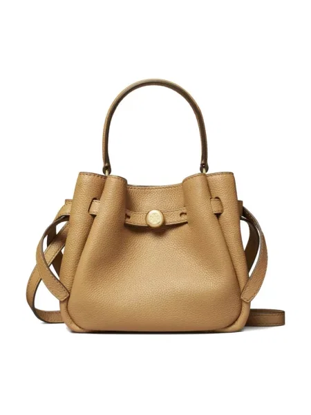 Kapelusz Tory Burch brązowy