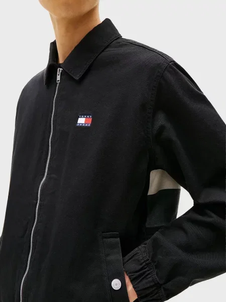 Джинсова куртка Tommy Jeans чорна