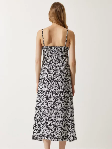 Happiness İstanbul Rochie de vară negru alb